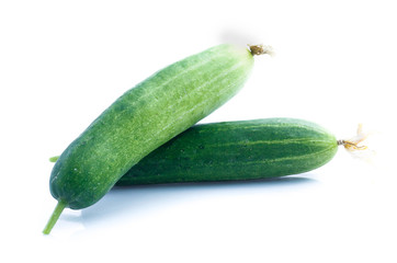 Cucumber  isolated on white background