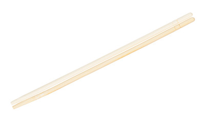 carved disposable wooden chopsticks put together