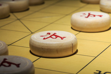 Obraz na płótnie Canvas Chinese traditional board games