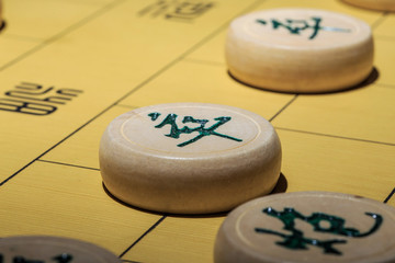 Obraz na płótnie Canvas Chinese traditional board games
