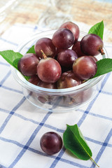 Fresh and delicious grapes