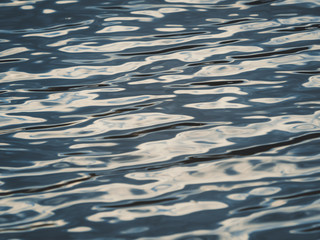 Entspannte Wasser Reflexion