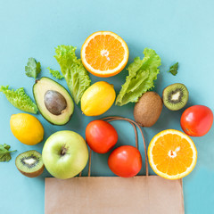 Shopping healthy food