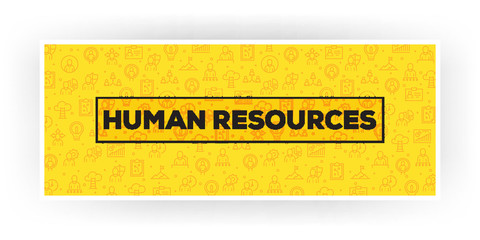 Human Resources Banner Concept