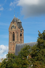 Fototapeta na wymiar Sint Michaels Church in Oudewater, The Netherlands