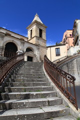 Fototapeta na wymiar Chiesa di Santa Maria delle Scale - Ragusa Ibla