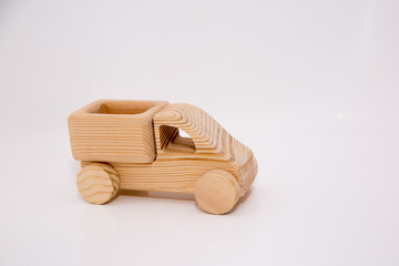 wooden car pickup