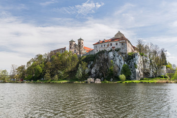 Fototapeta premium Benedictine abbey, monastery in Tyniec near Krakow, Poland.