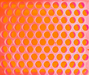 Background of small coloful hole