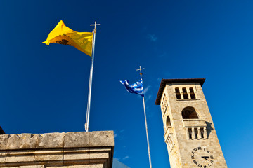 Iglesia de Evangelismou (Anunciación), Puerto de Mandráki, Ciudad de Rodas, Isla de Rodas,...