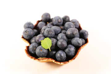 blueberry isolated on white background