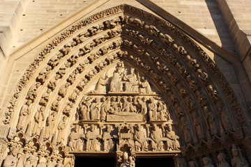 exterior of Notre Dame in Paris