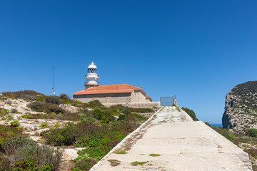 Leuchtturm Far Llebeig auf der Insel Sa Dragonera