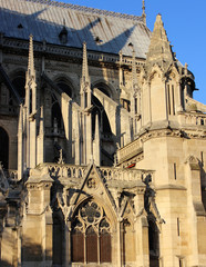 exterior of Notre Dame in Paris