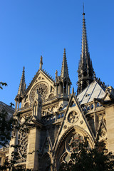 exterior of Notre Dame in Paris
