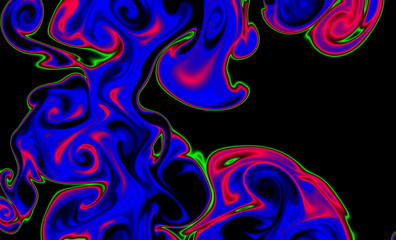 Magic space texture, pattern, looks like colorful smoke