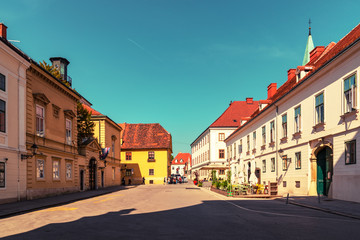 Fototapeta na wymiar Upper town, Zagreb, Croatia