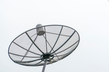 Satellite dish receiver