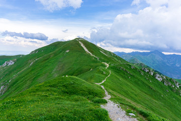Fototapeta premium Area of Czerwone Wierchy. Western Tatra Mountains. Poland.