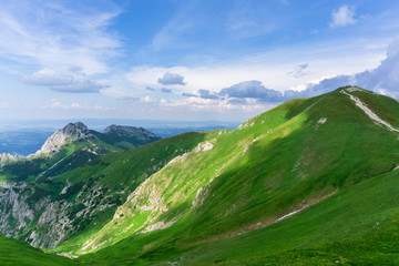 Area of Czerwone Wierchy. Western Tatra Mountains. Poland.