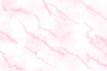 Fototapeta premium abstract watercolor ink diffusion rose pink white marble texture background wallpaper