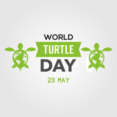World Turtle Day Design Illustration Template