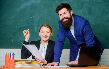 Smart and confident student. back to school. Non-formal education. paper work. office life....