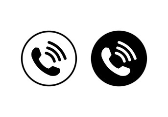 Call icon vector. Phone icon vector. telephone icon