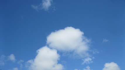 Fototapeta premium blue sky and clouds