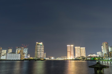 Obraz premium 東京ウォーターフロントの夜景