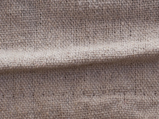 Texture ancien tissu panier avec des plis