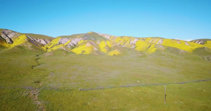 Mountains Temblor Range California