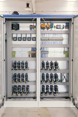 control box with electronics