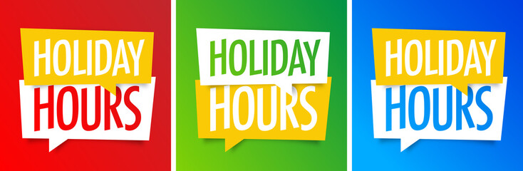 holiday hours