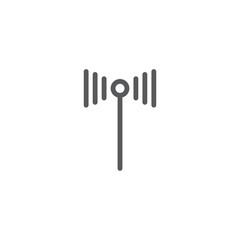 wifi signal vector icon concept, isolated on white background