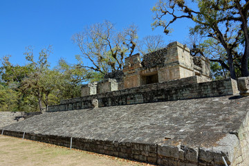 Fototapeta na wymiar Hondura Copan Ruinas