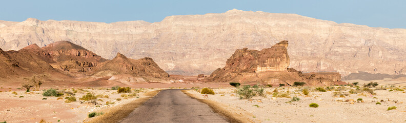 road in timan national park