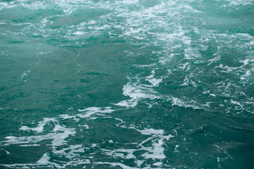 abstract background - water flows in the river or sea