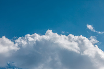 blue sky with clouds