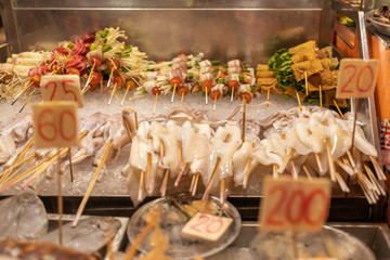 Street food in Kuala-Lumpur