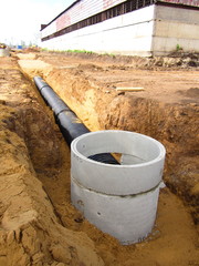 mounted water collection wells