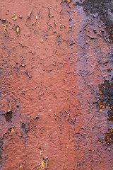 Reddish Old Weathered Corrugated Rusty Metal Texture
