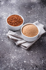 Gluten free buckwheat flour