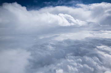 View from the airplane window