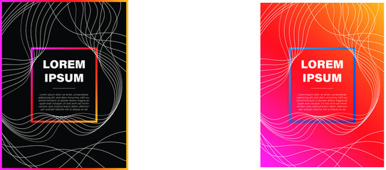 Abstract Flyer for business