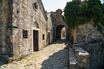 Obraz premium Stari Bar Fortress, Old town of Stari Bar, Montenegro
