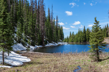 Lake in the mountains