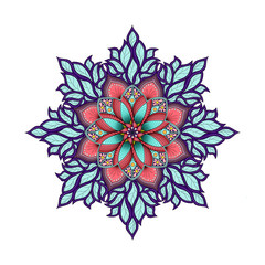 Abstract mandala design