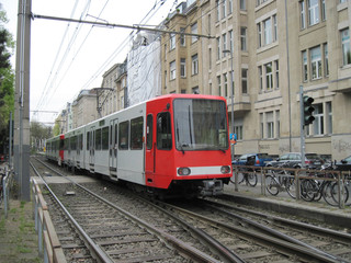 Naklejka na ściany i meble Cologne-Bonn light rail