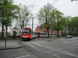 Fototapeta na wymiar Cologne-Bonn Light Rail